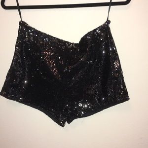 Sequins shorts